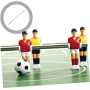 Mipcase 4 Piezas De Barras De Foosball De Metal De 4 Piezas Partes De Mesa De Futbolismo Manejo De Mesa De Fútbol Coda De Fútbol