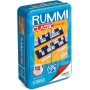 Cayro - Rummi - + 8 Años - Modelo Clásico - Juego Divertido de Mesa - para Niños y Adultos - Edición de Viaje en Caja Metálica -