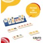 Cayro - Rummi - + 8 Años - Modelo Clásico - Juego Divertido de Mesa - para Niños y Adultos - Edición de Viaje en Caja Metálica -