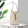 EVEOUT Bolsos Bandolera de Tejido Paja Mujer Bolsos Totes Grande Verano Estilo Bohemio Bolsos de Hombro Paja Playa