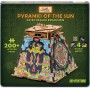 iDventure CluePuzzle Pirámide de Sol - Caja de puzle con Rompecabezas Jigsaw - Juego de Escape Room - Caja de Regalo - Cofre del