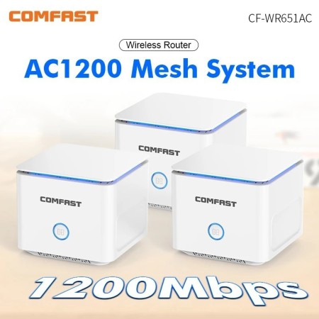 Comfast AC1200 sistema WiFi de malla cobertura para toda la casa exten