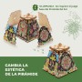 iDventure CluePuzzle Pirámide de Sol - Caja de puzle con Rompecabezas Jigsaw - Juego de Escape Room - Caja de Regalo - Cofre del