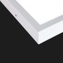 Panel Led 30X60CM 30W Plafon Luz De Techo Superficie Rectangular Facil Instalacion Cuerpo De Aluminio (4000K -Blanco Neutro)