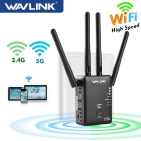 WAVLINK repetidor Wifi 5GHz 1200mbps enrutador inalámbrico banda Dual 