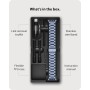 Fullmosa Correa Compatible Con Correa Apple Watch 44mm 45mm 42mm,Pulsera Acero Inoxidable con Case Para iWatch Ultra2 Ultra
