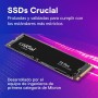 Crucial SSD interno PCIe Gen4 NVMe P3 Plus de 500 GB, M.2, hasta 4700 MB/s, CT500P3PSSD8