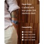 Fullmosa Correa Compatible Con Correa Apple Watch 44mm 45mm 42mm,Pulsera Acero Inoxidable con Case Para iWatch Ultra2 Ultra