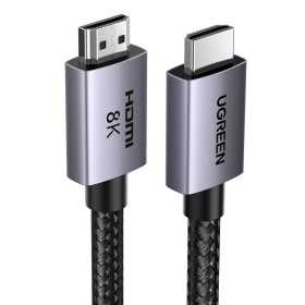 UGREEN Cable HDMI 2.1 8K Cable HDMI Certificado 8K 60Hz 4K 240Hz Ultra Alta Velocidad 48Gbps Aluminio eARC HDCP Dynamic HDR