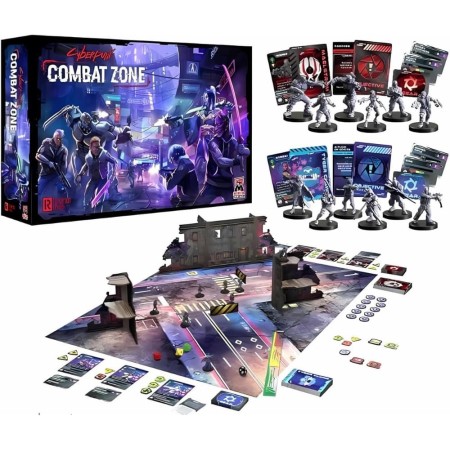 Monster Fight Club, Cyberpunk Red, Juego de mesa de Combat Zone, Juego base