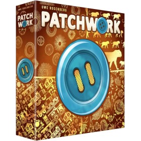 Lookout Games Patchwork 10 Aniversario Juego de Mesa De Estrategia y Puzzle, A Partir de 8 Años, De 1 a 2 Jugadores, 30 Minutos