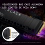 WD_BLACK SN850X NVMe SSD, 1 TB M.2 2280, Velocidades de lectura hasta 7300 MB/s, escritura 6300 MB/s, SSD para Juegos internos,