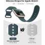 Patented Deportivas Correas Compatibles con Correas Apple Watch 44mm 45mm 46mm 49mm 42mm(serie 3 2 1) para Mujeres y