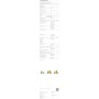 LED ATOMANT Kit Soporte Para Superficie + Panel LED 60x60cm 48W, CCT (Selector de Color Blanco Calido, Neutro y Frio), 5000