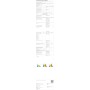 LED ATOMANT Kit Soporte Para Superficie + Panel LED 60x60cm 48W, CCT (Selector de Color Blanco Calido, Neutro y Frio), 5000