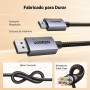 UGREEN Cable DisplayPort a HDMI 1.4 4K 30Hz 2K 60Hz 1080P 120Hz 10.2 Gbps HDR HDCP Compatible con DELL HP Proyector Monitor, 2M