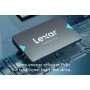 Lexar NM620 SSD Interno 512GB, M.2 2280 PCIe Gen3x4 NVMe 1.4, Hasta 3500 MB/s de Lectura, 2400 MB/s de Escritura, para Jugadores