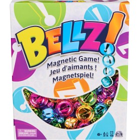 SPIN MASTER GAMES - BELLZ! Juego DE Mesa MAGNÉTICO DE ATRAPAR CASCABELES para Toda LA Familia - 6069694 - Regalo Niño 6 años + -