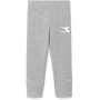 Diadora JG.Leggings Bounce, Light Middle Gray Melange, X-Large Niñas y niñas