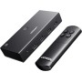 UGREEN HDMI Switch 4K 60Hz 3 Entradas a 1 Salida Conmutador 1080P 3D HDR10 Dolby Atmos con Control Remoto Compatible con Laptop