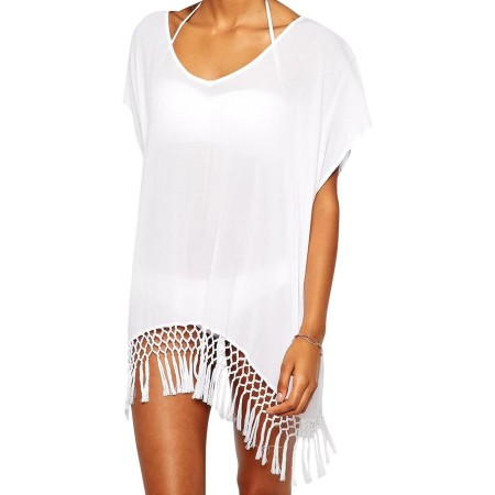 Pareo Playa Mujer, Trajes de Baño Bikini Ropa Vestido Playa Mujer Ropa para Verano Vacaciones Cover Up