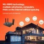 PIX-LINK AC06 Enrutador Wi-Fi inalámbrico de doble banda de 1200Mbps c