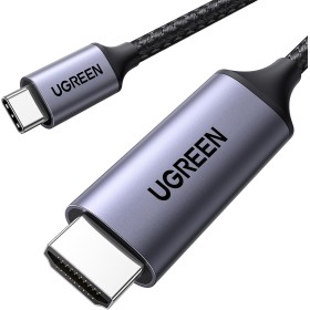 UGREEN Cable USB C a HDMI 4K@60Hz UHD USB 3.0 Adaptador Tipo C a HDMI Compatible con iPhone16 15 Plus Pro MAX Mac mini M4/M4 Pro