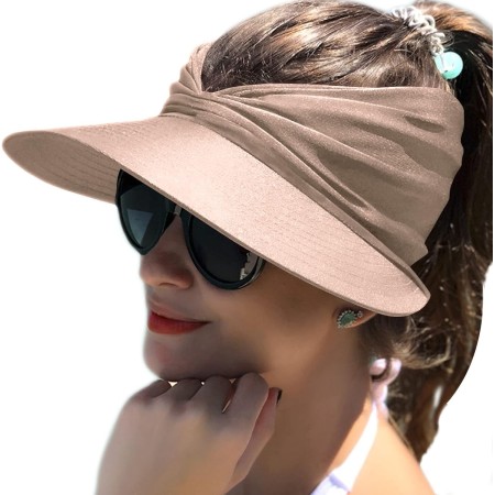 Baynetin Visera Mujer, Anti UV Gorra, Plegable Sombrero De Playa, Deportiva Protección UV, Duplica Protección de Piel, Sombrero