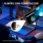 fanxiang SSD 512GB NVMe SSD M.2 PCIe Gen3x4 2280-hasta 3500 MB/s,SSD Interno,Pasta térmica de grafeno,caché SLC 3D NAND TLC,