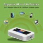 Enrutador Lte 4G módem SIM 300Mbps WiFi6 Mifi Compatible con tarjetas 