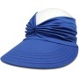Baynetin Visera Mujer, Anti UV Gorra, Plegable Sombrero De Playa, Deportiva Protección UV, Duplica Protección de Piel, Sombrero