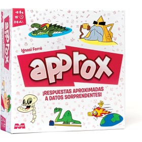 Approx – Juego de Mesa. Party Game para Poner a Prueba tu intuición. Descubre Datos Curiosos y sorprendentes en Este Juego de
