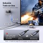 UGREEN USB C a HDMI Cable 100W PD Cargador 4K@60Hz 1440P@144Hz 1080P@240Hz/120Hz Tipo C Thunderbolt 3/4/5 HDR Adaptador