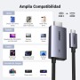UGREEN USB C a HDMI Cable 100W PD Cargador 4K@60Hz 1440P@144Hz 1080P@240Hz/120Hz Tipo C Thunderbolt 3/4/5 HDR Adaptador