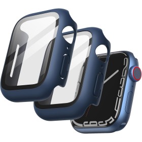 JETech Funda con Protector de Pantalla Compatible con Apple Watch Series 9 8 7 41 mm, Cover Protectora Completo, Película