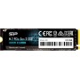 Silicon Power PCIe M.2 NVMe SSD 256GB Gen3x4 R/W hasta 2100/1200MB/s, SSD Interno