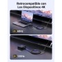 UGREEN Cable HDMI 2.1 48Gbps Alta Velocidad 8K 60Hz 4K 120Hz eARC Dolby Visión, 3D HDR10+ HDCP 2.2 UHD Compatible con PS5 PS4