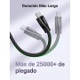 UGREEN Cable HDMI 2.1 48Gbps Alta Velocidad 8K 60Hz 4K 120Hz eARC Dolby Visión, 3D HDR10+ HDCP 2.2 UHD Compatible con PS5 PS4