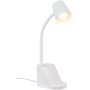 Briloner - Lámpara Escritorio Orientable, Lamparas de Mesita de Noche, Lámpara de Mesa GU10 para Oficina, con Interruptor de