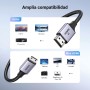 UGREEN Cable Mini HDMI 8K 60Hz Adaptador Bidireccional Hembra 4K 240Hz 3D Dolby Vision HDCP Compatible con Cámara HDTV Monitor,