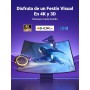 UGREEN Cable HDMI 4K@60Hz, HDMI 2.0 Cable Algodón Trenzado Conector Cobre Niquelado, Cable HDMI Soporte 3D, HDR, ARC, Ethernet,