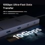 UGREEN Revodok Pro 2102 10Gbps Docking Station Doble HDMI 4K 60Hz Hub USB C Ethernet RJ45 Gigabit PD 100W Adaptador Tipo C 3.2