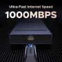 UGREEN Revodok Pro 2102 10Gbps Docking Station Doble HDMI 4K 60Hz Hub USB C Ethernet RJ45 Gigabit PD 100W Adaptador Tipo C 3.2