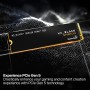 WD_BLACK SN8100 2 TB PCIe 5.0x4 NVMe M.2 SSD, velocidades de Lectura secuencial de hasta 14 900 MB/s, velocidades de Escritura