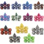 DND Dice Set, 25 X 7 Polyhedral Dice (175 Pieces) for Dungeons and Dragons DND RPG MTG Table Game D4 D6 D8 D10 D?D12 D20 25