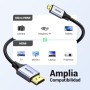 UGREEN Cable Micro HDMI Adaptador 4K 60hz Alta Velocidad Nylon Trenzado 3D ARC Compatible con Hero 7 Black Pi4 Cámara Tablet TV
