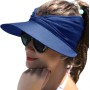 Baynetin Visera Mujer, Anti UV Gorra, Plegable Sombrero De Playa, Deportiva Protección UV, Duplica Protección de Piel, Sombrero