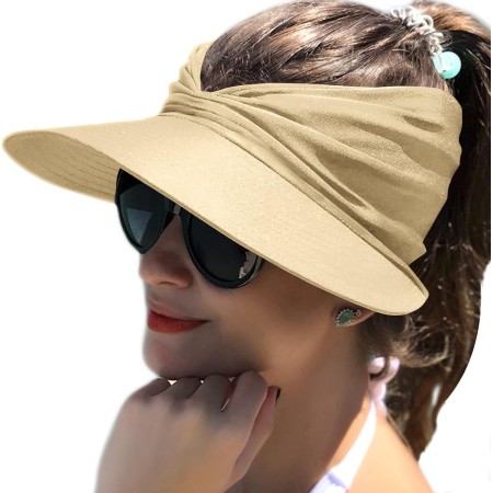 Baynetin Visera Mujer, Anti UV Gorra, Plegable Sombrero De Playa, Deportiva Protección UV, Duplica Protección de Piel, Sombrero