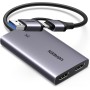 UGREEN Capturadora Vídeo HDMI Entrada 4K 30Hz Captura 2K 30Hz HD per Streaming Gaming OBS Compatibile con PC Switch PS5 Xbox