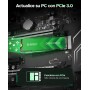 ORICO 128GB M.2 NVMe SSD, 1700 MB/s PCIe Gen3x4 M2 2280 SSD, Unidad de Estado Sólido Interna con TLC NAND Flash, Compatible con